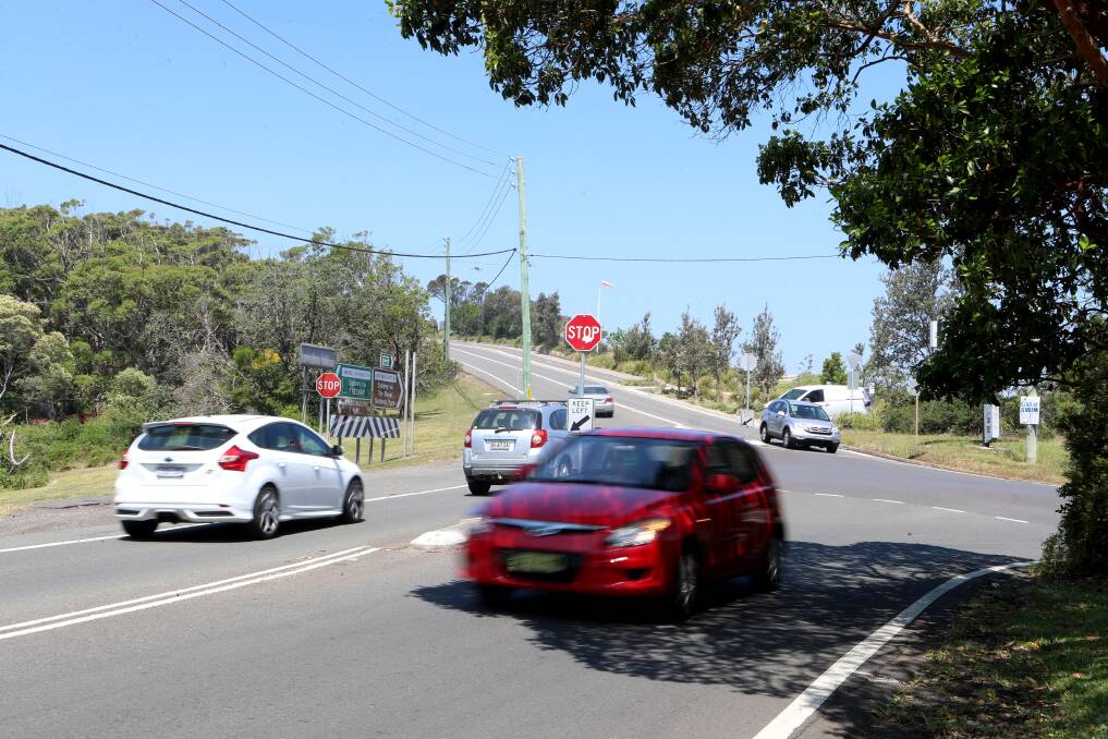 Closed: The northern end of Lawrence Hargrave Drive will close next year for urgent roadwork. Picture: Sylvia Liber