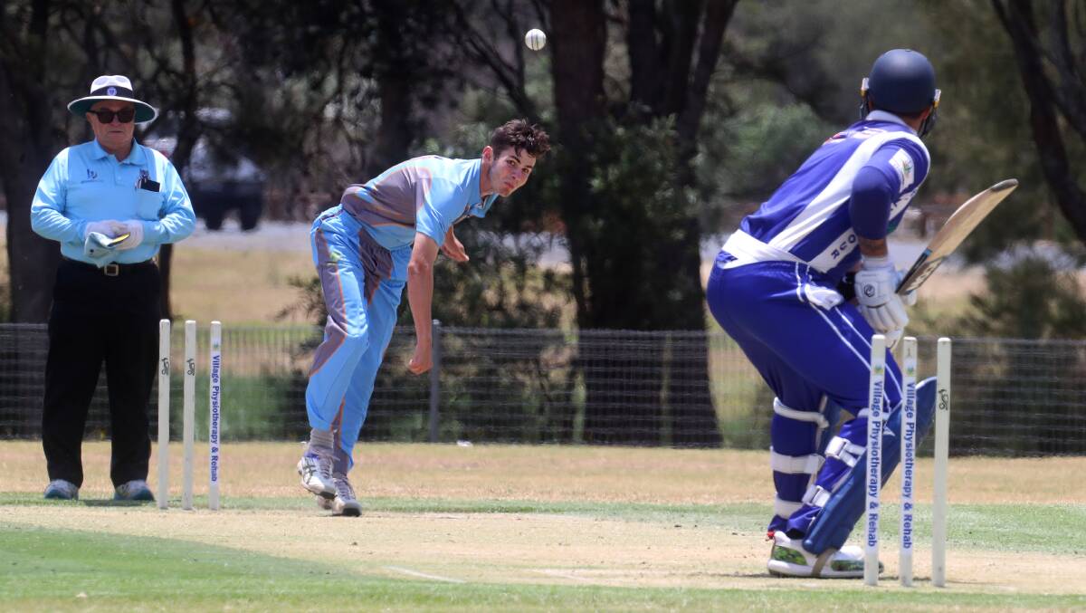 Emerging talent: James Bryant will spearhead the Oak Flats bowling attack this summer. Picture: Sylvia Liber.