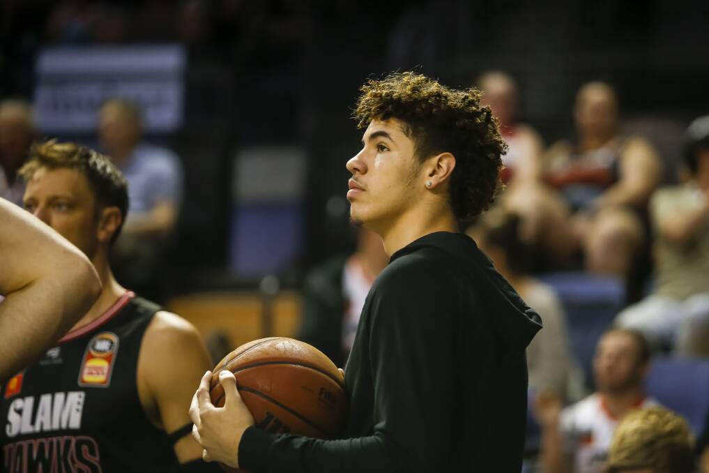 CERTAIN: Illawarra sought three separate opinions before ruling LaMelo Ball out for the rest of the season. Picture: Anna Warr