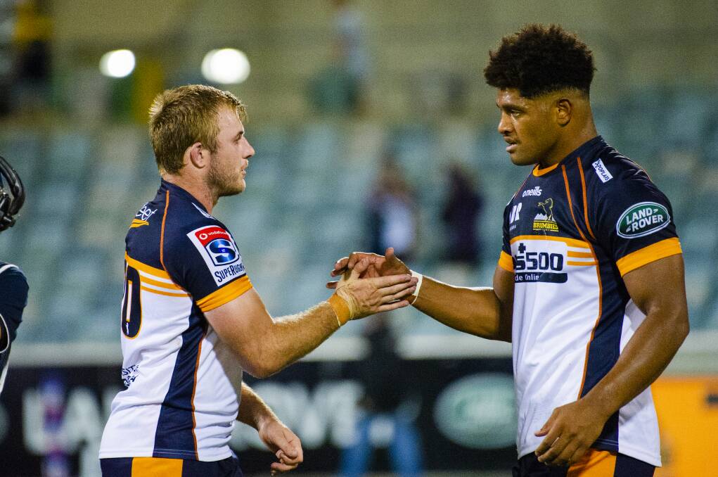 The Brumbies have won their first two games for the first time in four years. Picture: Jamila Toderas