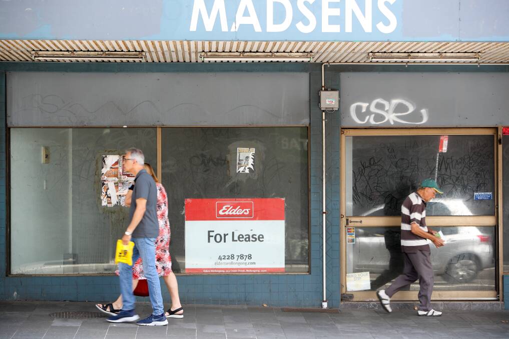 Changes: The city won't see "for lease" signs across the city as business close offices and let their employees work from home, says business chamber boss Adam Zarth. Picture: Adam McLean.
