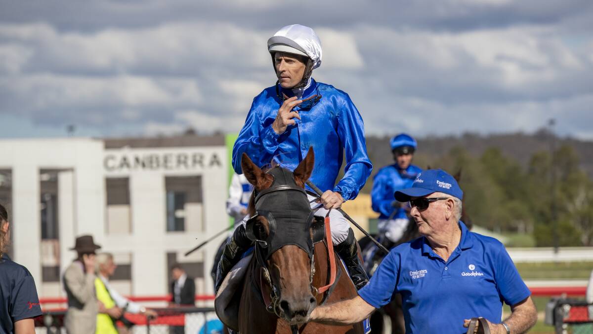 Victorious: Corncrake jockey Hugh Bowman. Picture: Sitthixay Ditthavong.