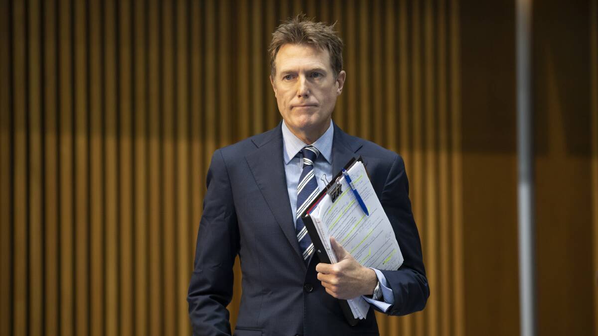 Attorney-General Christian Porter. Picture: Sitthixay Ditthavong