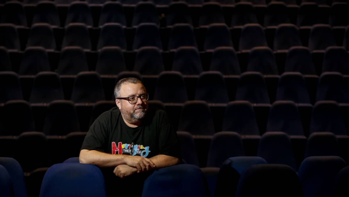 Simon Hinton, Director of Merrigong Theatre Company. Picture: Anna Warr