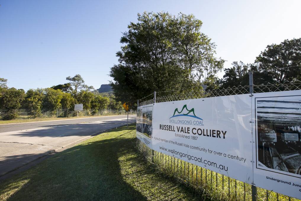 The Fair Work Commission has knocked back Wollongong Coal's request to scrap the workplace agreement at its Russell Vale mine. Picture: Anna Warr