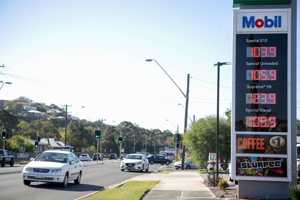 Fill up: With plenty of people planning to head out of town for the long weekend, the NRMA is recommending people keep an eye on petrol prices. Picture: Adam McLean.