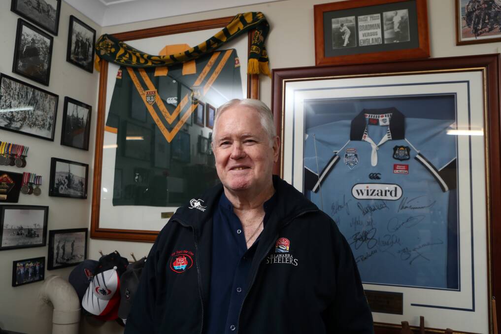 COMMUNITY MAN: Joe Davidson is receiving an OAM for services to the community - much of which involved football and the RSL. Picture: Robert Peet