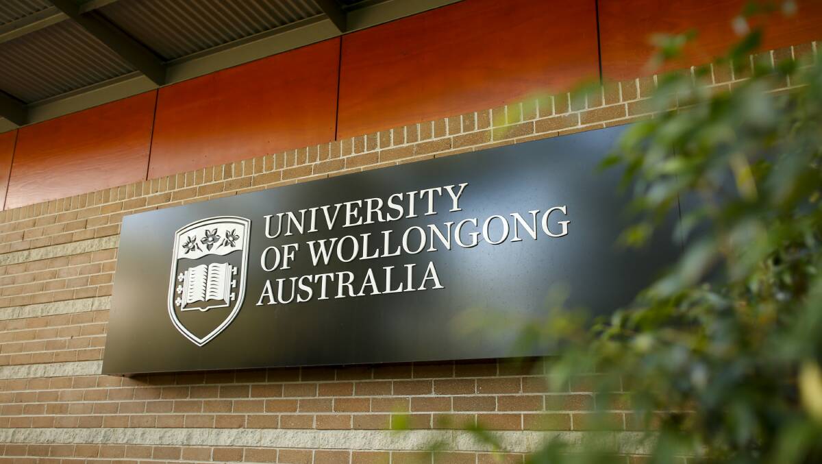The University of Wollongong main campus. Picture: Anna Warr