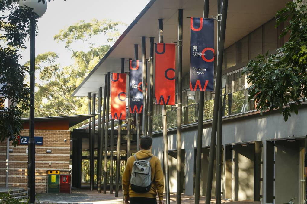 Cuts?: Job losses could be on the cards as the University of Wollongong looks to "eliminate the duplication of resources". Picture: Anna Warr