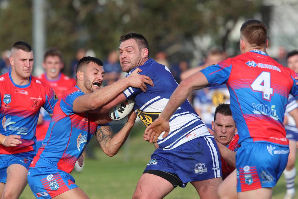 FOR THE LOVE: Tim Grant in his first outing for Thirroul in the Butchers Presidents Cup opener. Picture: Sylvia Liber