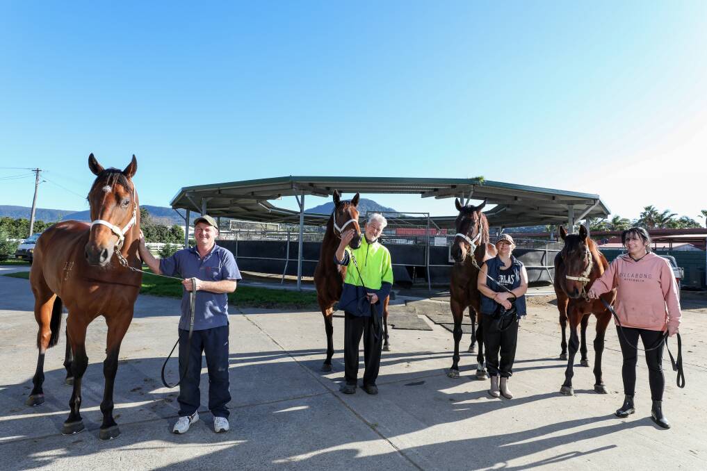 Related: Virgilio (left) and Genoveffa (second from left) will line up on Thursday. Picture: Adam McLean.