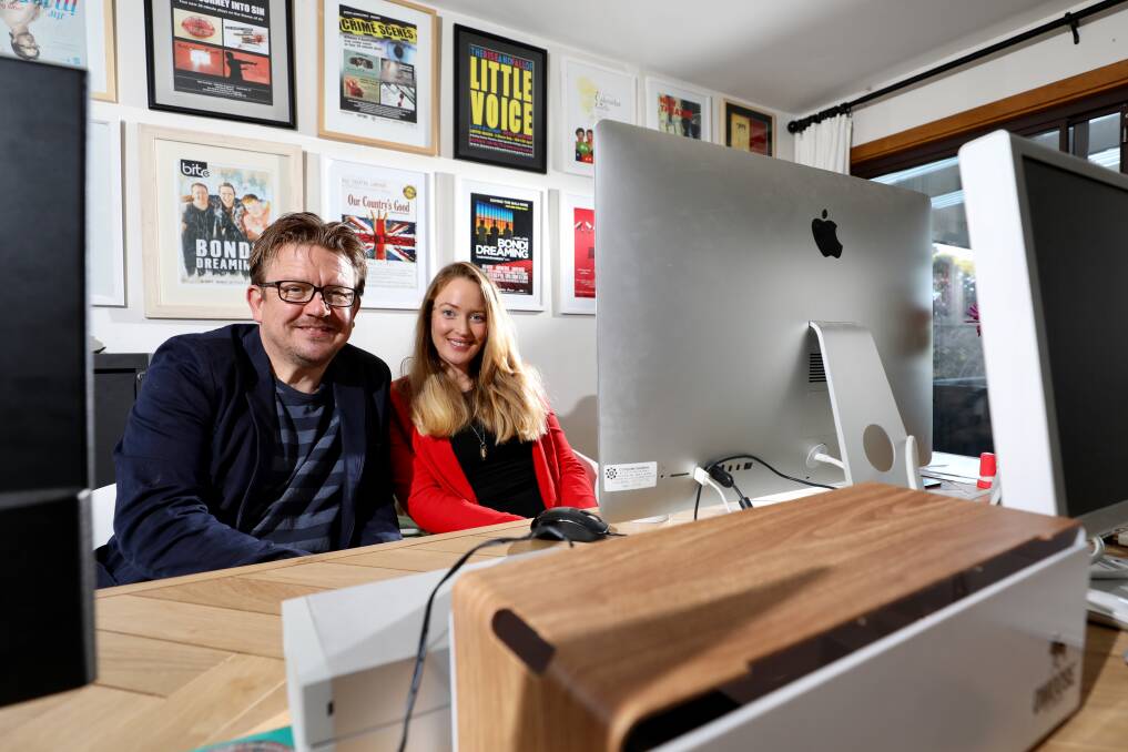 FREE ADIVCE: Ten Alphas' Nick Bolton and Jess Milne are among 40 new advisors at Business Connect who can help small creative businesses deal with the impacts of COVID-19 and recent bushfires. Picture: Adam McLean.