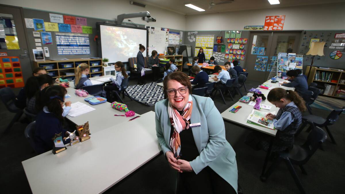 PERSONALISED LEARNING: TIGS junior school head Geneva Clayton is a big fan of a new data-driven approach to learning. Picture: Sylvia Liber