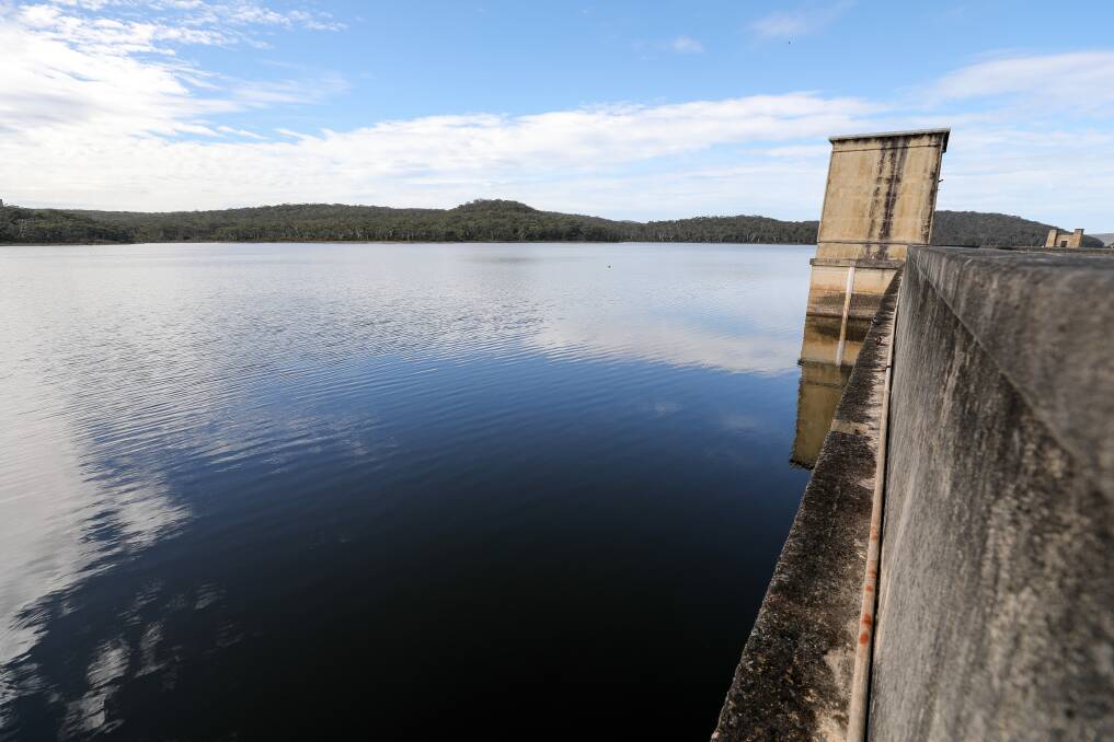 VALUE: The Cordeaux Dam, part of the drinking water catchment. Picture: Adam McLean.