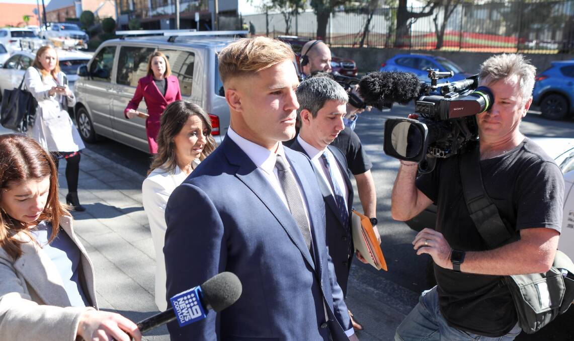 SORTED: Stood down Dragons forward Jack de Belin has agreed to remain with the club pending the outcome of his sexual assault case. Picture: Adam McLean.