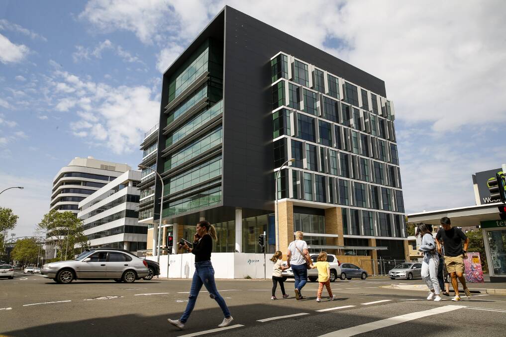 Space to expand: Cr Tania Brown says there is 58,000sqm of prime office space in development in central Wollongong. Picture: Anna Warr