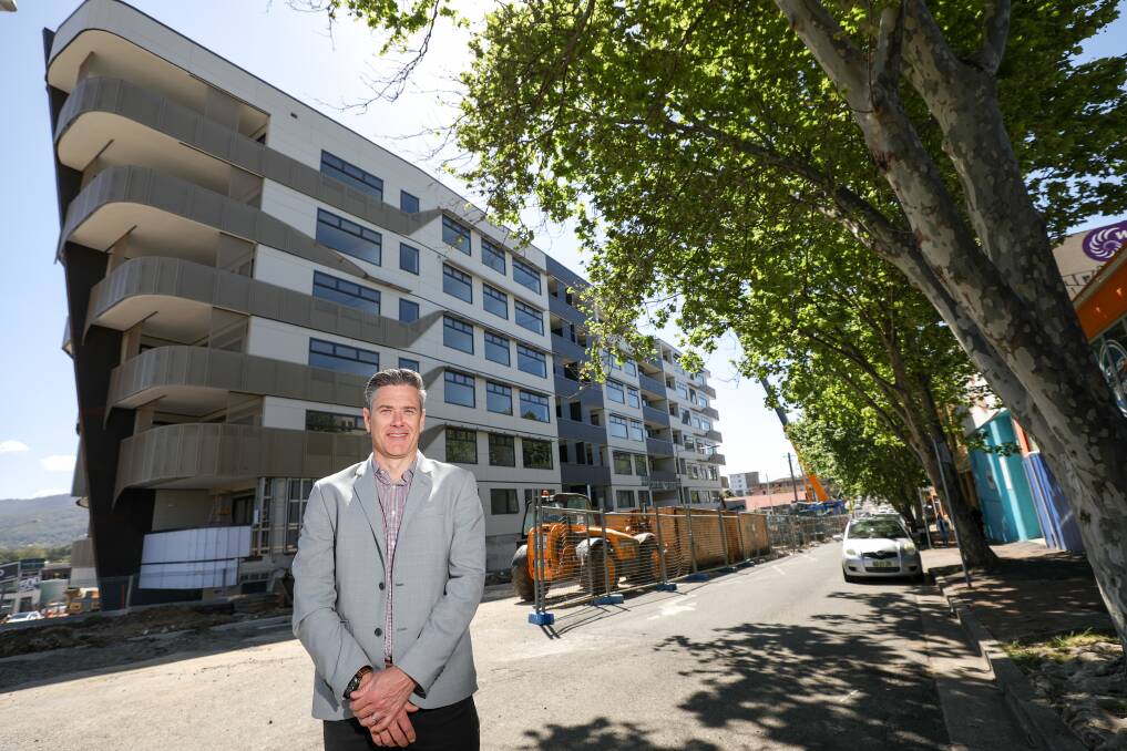 Simon Kersten from Colliers International applauds Wollongong City Council's vision to create a "people orientated, sustainable and liveable city", but doesn't believe in segregating development. Picture: Adam McLean