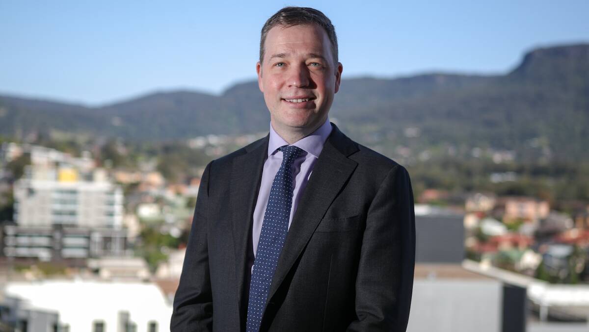 Illawarra Business Chamber executive director Adam Zarth has welcomed the NSW Budget announced on Tuesday, November 17. Picture: Adam McLean.