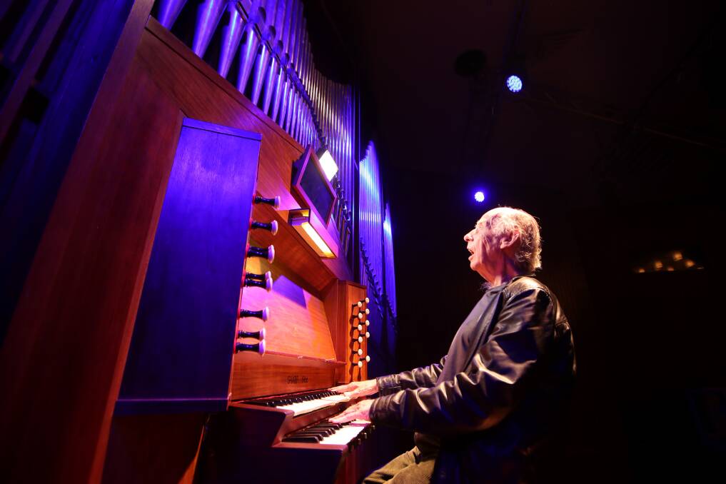 Mike Nock & Friends: The Pipe Organ Sessions, Wollongong Town Hall, December 4. Tickets and details: www.merrigong.com.au Picture: Sylvia Liber
