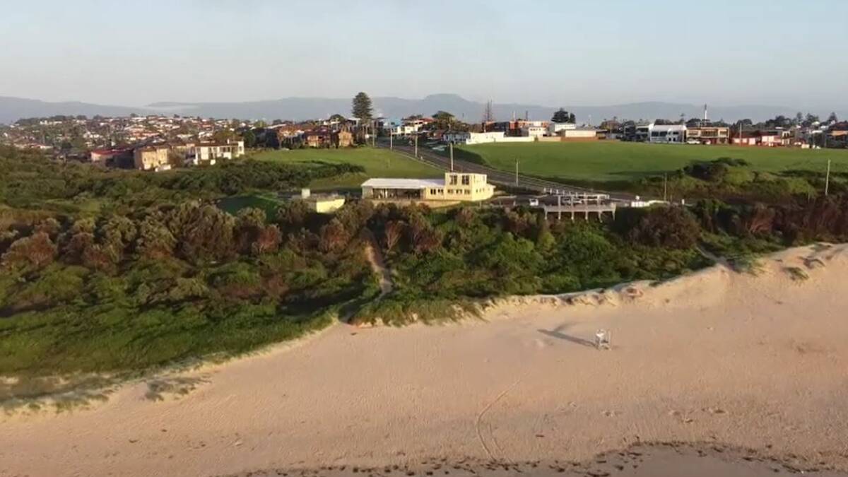 SPECTACULAR: Aerial footage from the Port Kembla Surf Club's website shows what a primo spot they have.
