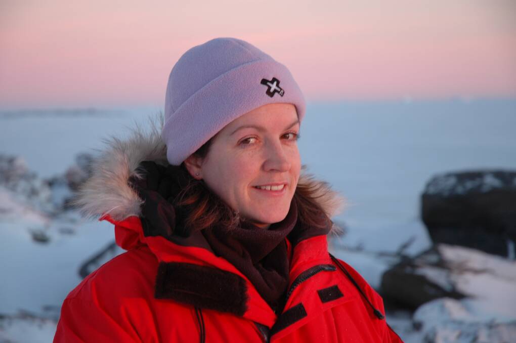 TESTED: Robertson, pictured in Antarctica in 2005, said harmony in the workplace is less important than respect.