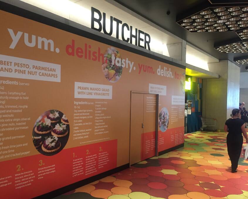 NO SIZZLE, FOR SHIZZLE: There's a big board where the burger butcher used to be, after Bush's Wollongong establishment shut up shop last week.