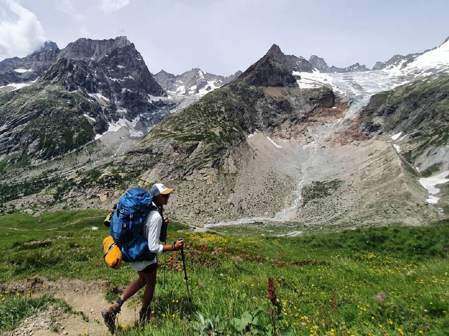 Sharmali Kulatunga's trek around Mont Blanc took her past some of the most spectacular scenes in France.