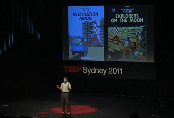 The future looks great but it's "impossibly hard and it takes forever to come", Saul Griffith told the 2011 TED conference in Sydney. Picture: YouTube