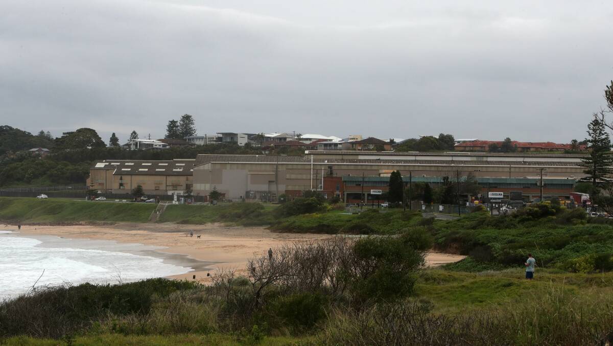 MM BEACH: The factory is just metres from the beach and risked trichloroethene pollution spreading. Picture: SYLVIA LIBER.