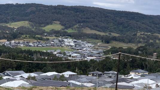 Housing development has expanded into Shellharbour's farmland. Picture from the draft Rural Lands Strategy.