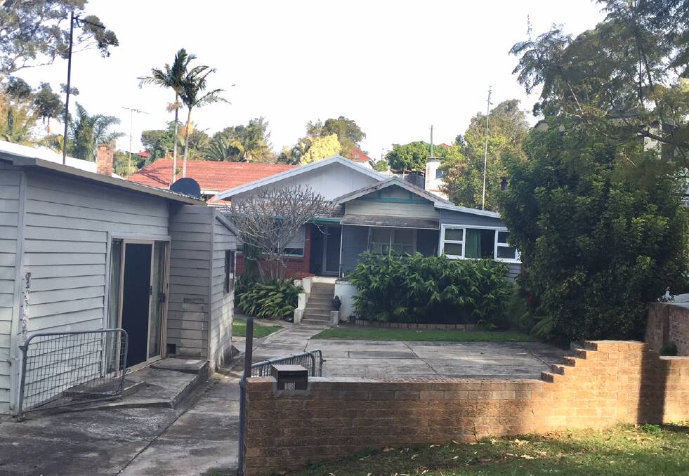 NOW YOU SEE IT: The proposal is to build four units on this block on Pass Ave, Thirroul.