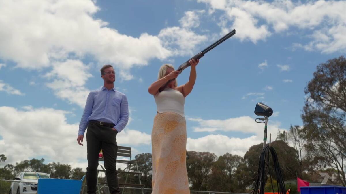 No clay pigeons were harmed in the making of FWAW.