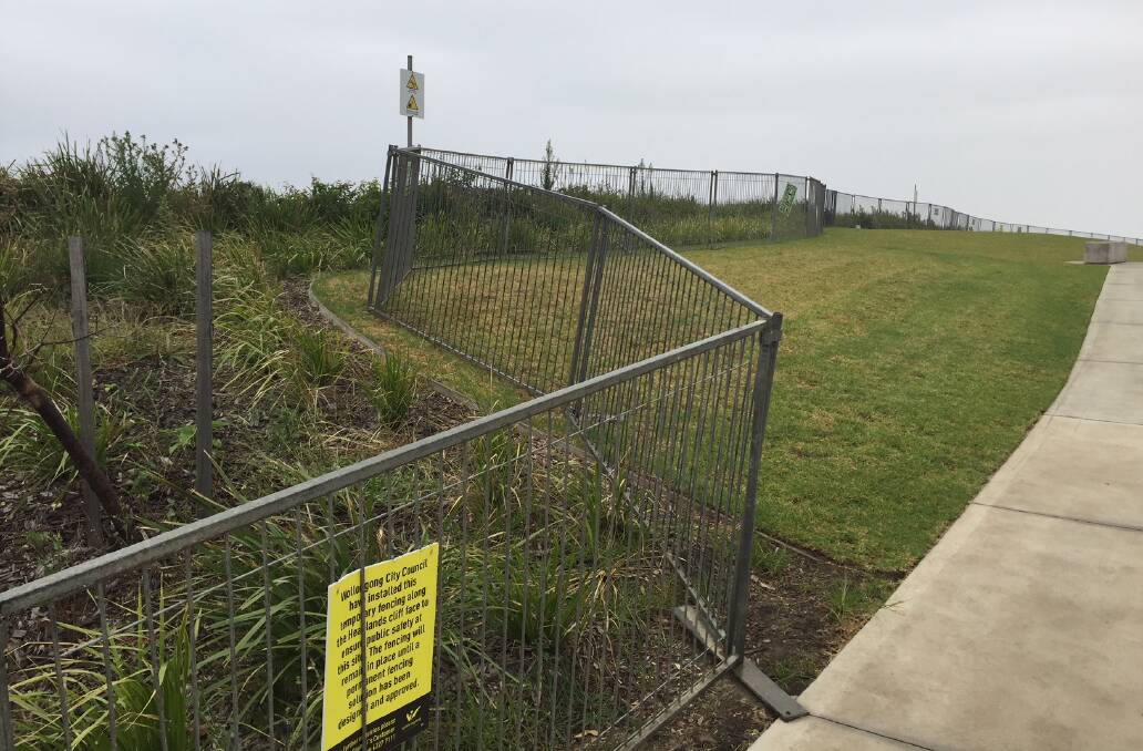 HEADLAND: You are paying for this fence, to protect the hotel's patrons from themselves.