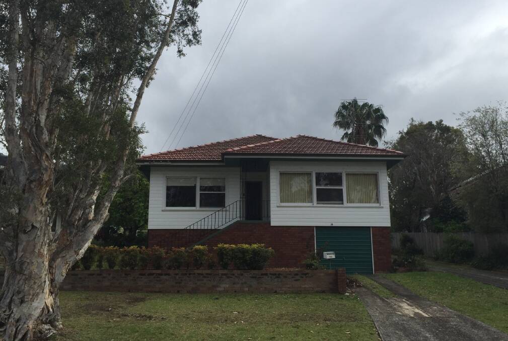 DENSITY BOOSTER: The old house at 28 George St, Thirroul, would give way to five townhouses.