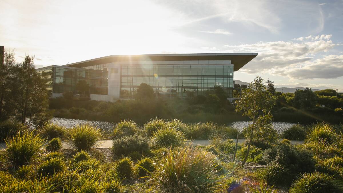 The campus is home to some of the most outstanding architecture in Wollongong. Picture by Anna Warr.
