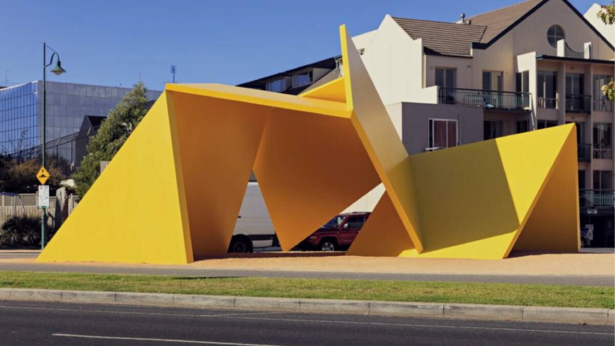 Ron Robertson-Swann's Vault now sits at the Australian Centre for Contemporary Art.