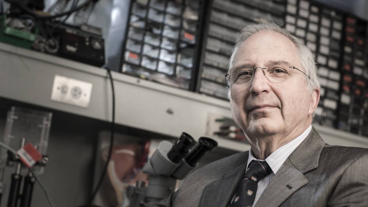 University of Wollongong researcher, Distinguished Professor Anatoly Rozenfeld, has been named Outstanding Cancer Researcher of the Year. Picture supplied.