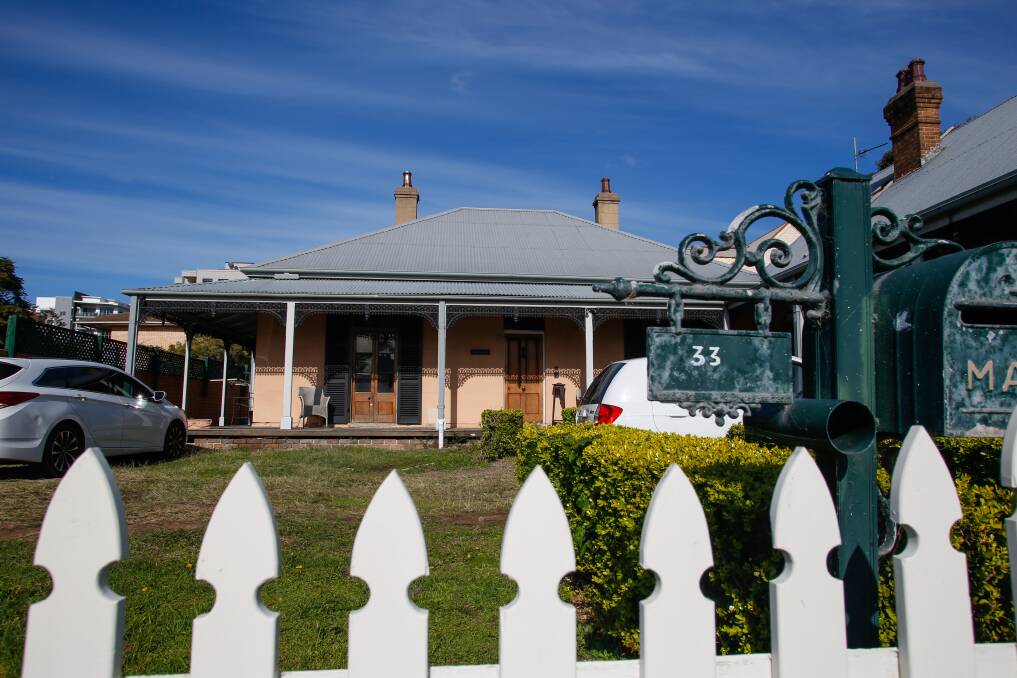 PLANS: Little Milton, the historical cottage in Smith Street, Wollongong. Picture: Anna Warr