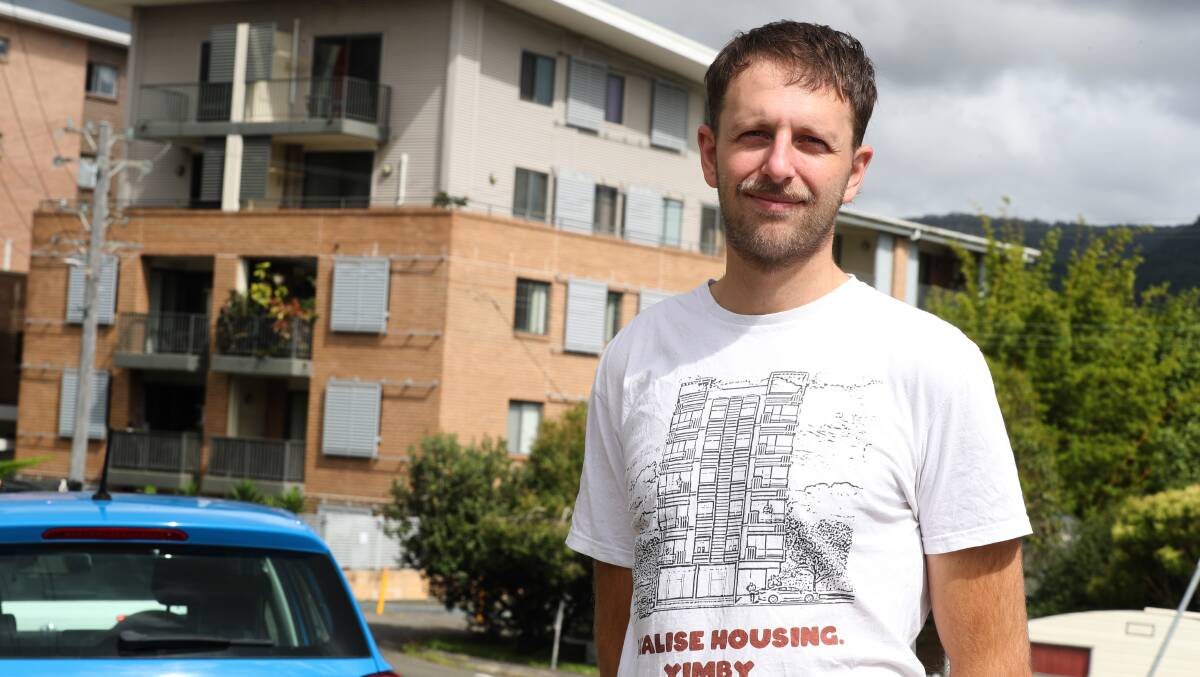 Phill Balding, who wants to start a housing advocacy group. Picture by Robert Peet