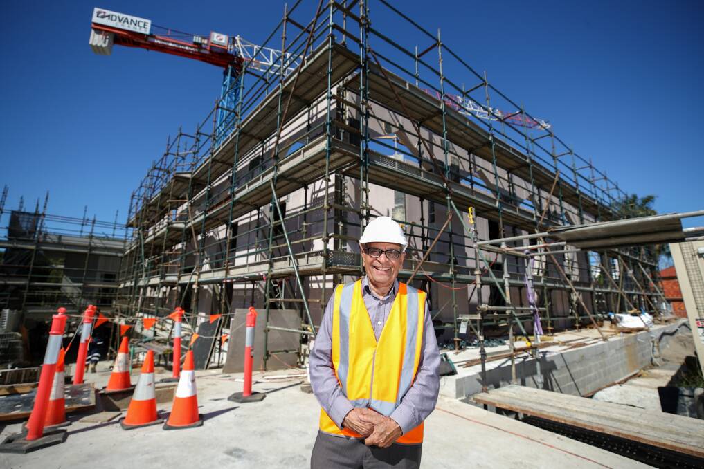 'EXCITED': Omar Mosque Wollongong chairman Dr Munir Hussain is looking forward to the completion of the mosque. Picture: Adam McLean