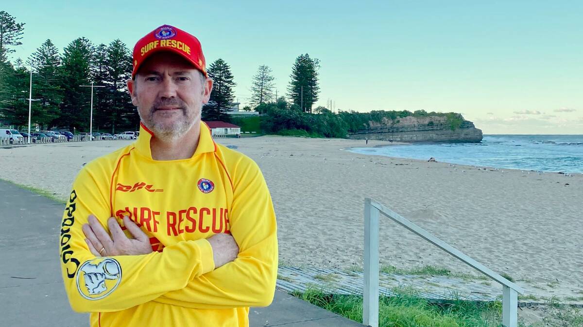 HERO: Adam Turner has been recognised for his efforts in saving seven people from drowning. Picture: Surf Life Saving NSW