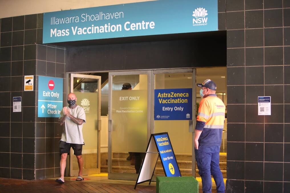 SHOTS: The campaign #vaxtheillawarra wants to see 80 per cent of the region's residents fully vaccinated as soon as possible. Picture: Sylvia Liber