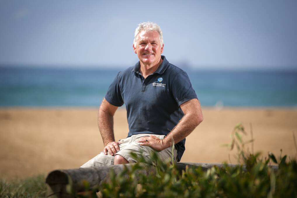 Professor Rob Brander, or 'Dr Rip', has been appointed a Member of the Order of Australia (AM) for significant service to coastal science and the community, through beach safety research and education. Picture by Adam McLean.