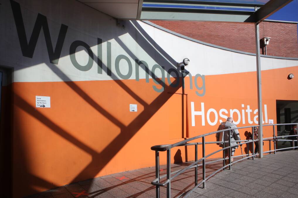 ACM file image of Wollongong Hospital. Picture: Sylvia Liber