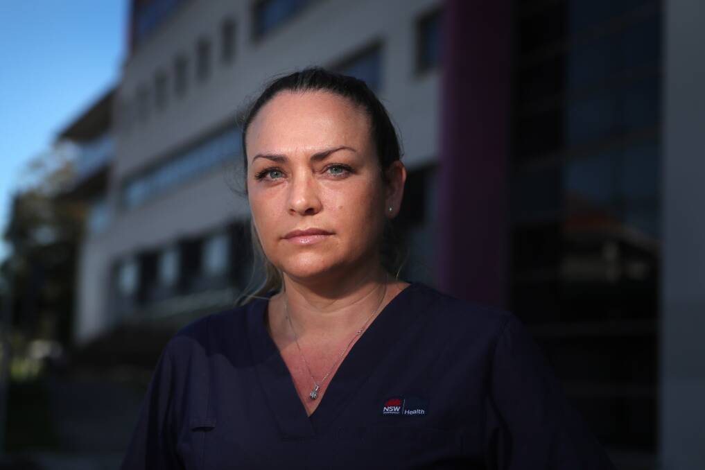 IMPORTANT: ICU nurse Erin Tuala said having the COVID vaccine was about protecting yourself and others. Picture: Sylvia Liber