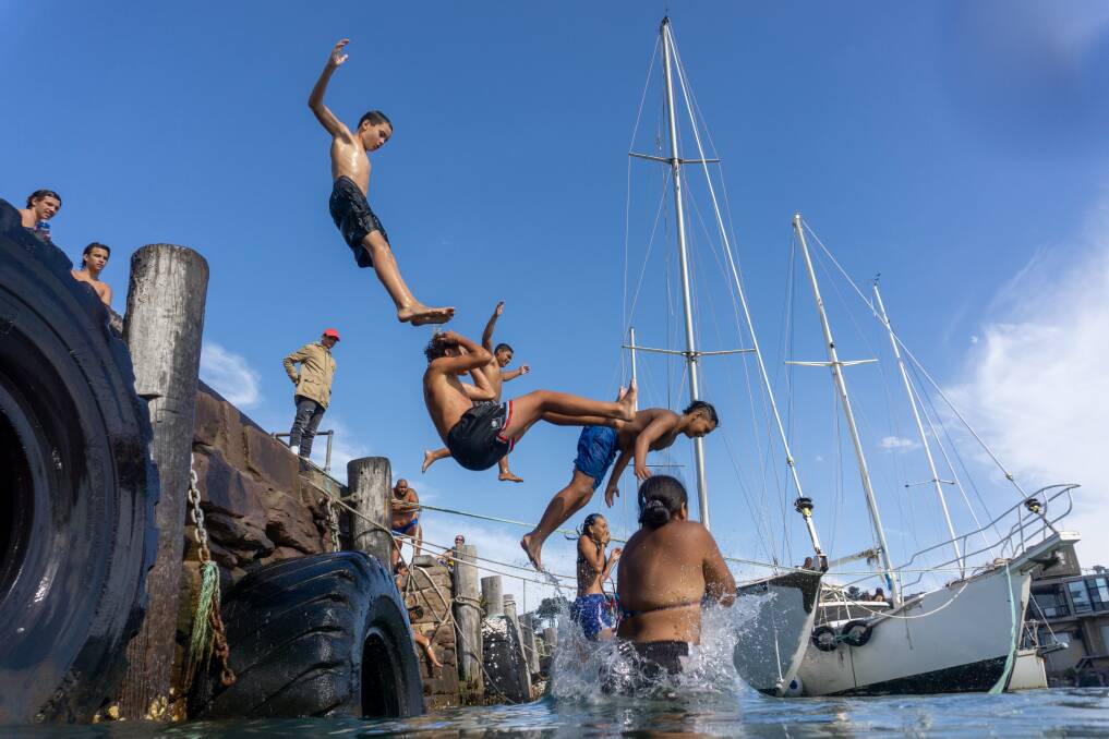 JUMP IN: There is fun to be had in the Illawarra this Australia Day. Picture: Adam McLean