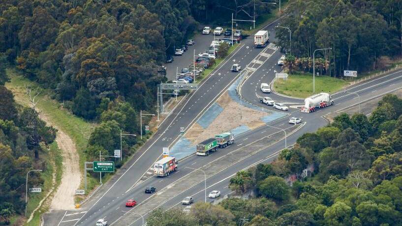 The M1 at Mount Ousley.