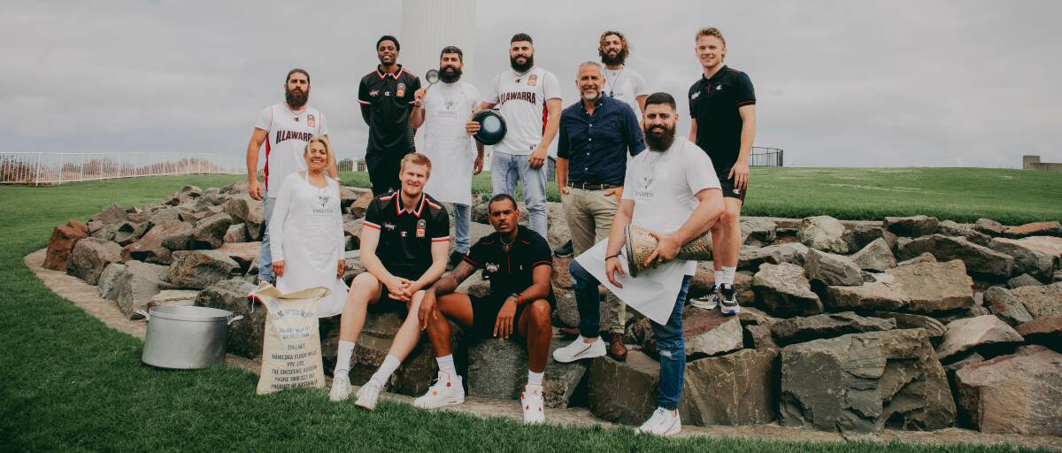 TOGETHER: The Illawarra Hawks and Bearded Bakers can be found at the WIN Entertainment Centre on Saturday night. Picture: Supplied