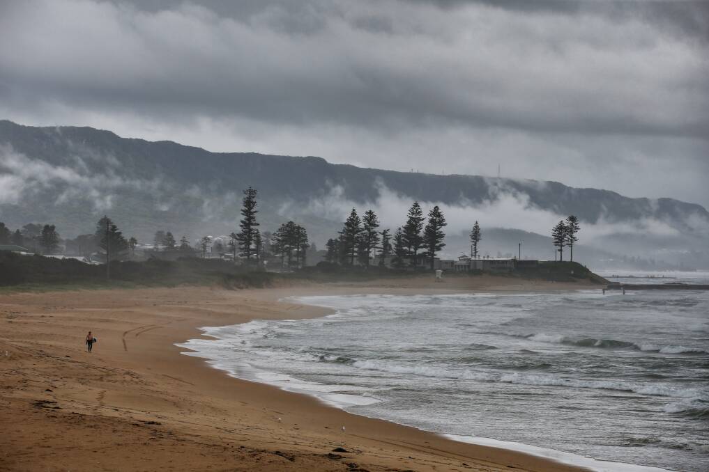 The biggest drenching is set to come for the Illawarra on Wednesday. Picture: Anna Warr