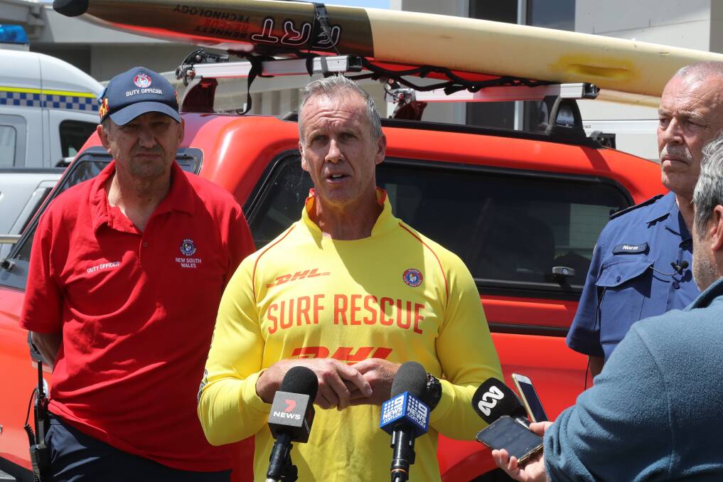 Surf Life Saving NSW CEO Steven Pearce says it is vital people swim at patrolled locations this Australia Day. File photo. Picture: Robert Peet